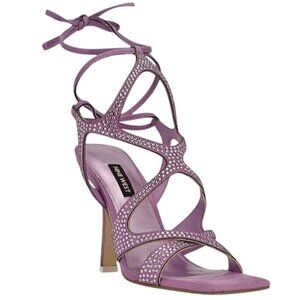 Nine West Alanah 2 Faux Suede Pumps in Light Purple Size 7.5, NIB, Strappy Style